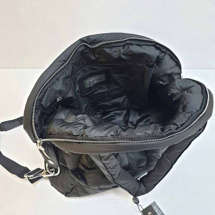 Сумка "Ch*nel Нейлон+Плащевка 40см/30см