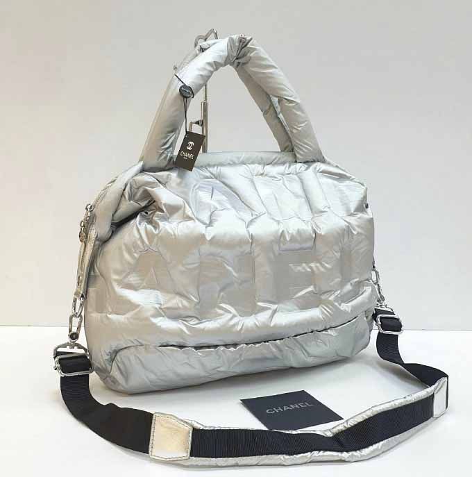 Сумка "Ch*nel Нейлон+Плащевка 40см/30см