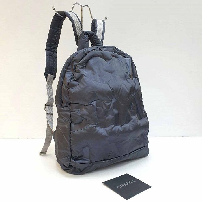 Рюкзак Ch*nel Нейлон+Плащевка 37см/30см