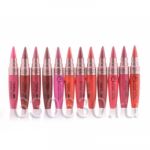 Помада и Блеск  для губ NAKED "Silky Lipstick Waterproof & Lipgloss 2 in 1 " 3 g + 15 ml