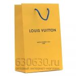 Подарочный Пакет "Louis Vitton" 15 х 23 см (Желтый)