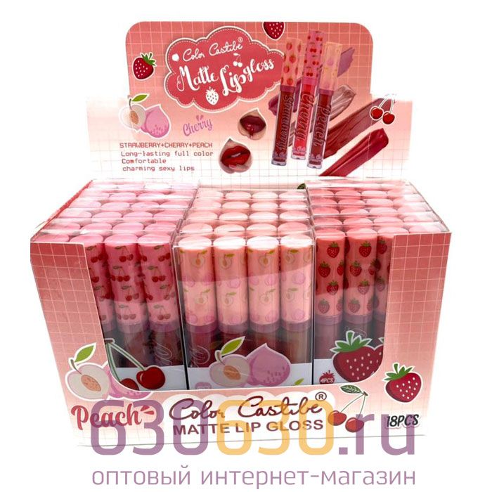 Тинт для губ Color Castile "Matte Lip Gloss" 1 шт. (в ассортименте)