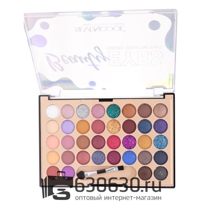 Палетка теней SEVENCOOL "Beauty Eyes Create Seductive Eyes" (40 оттенков)
