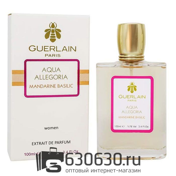 Tester Color Box Guerlain "'Aqua Allegoria Mandarine Basilic" 100 ml