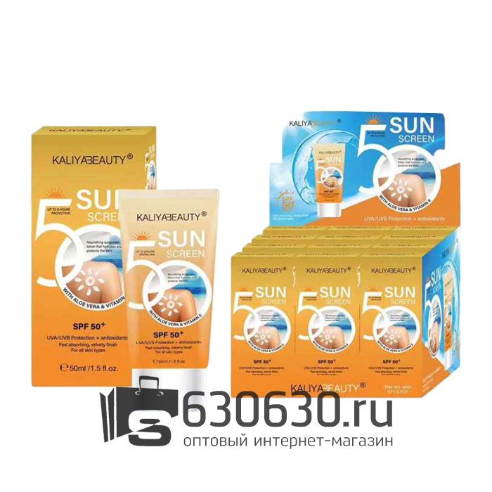 Солнцезащитный крем Kaliyabeauty "Sun Screen SPF 50+" 50 ml 1шт.