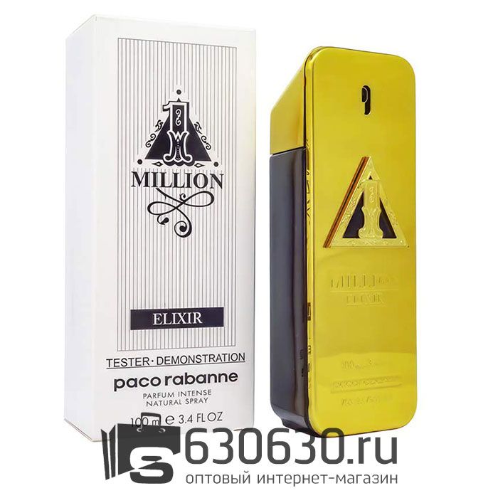 ТЕСТЕР Paco Rabanne "1 Million Elixir" 100 ml (Евро)