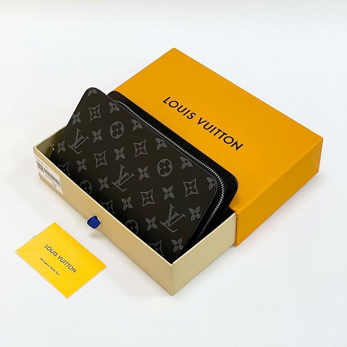 Мужские портмане "Lo*is Vu*tton" Натуральная кожа ЛЮКС (21/11 см)