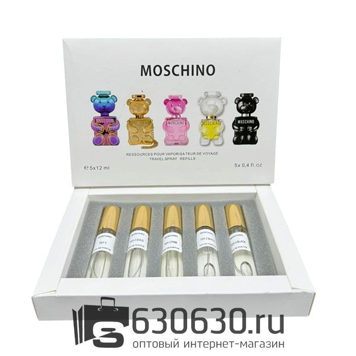 Подарочный набор "Moschino" edp 5 x 12 ml