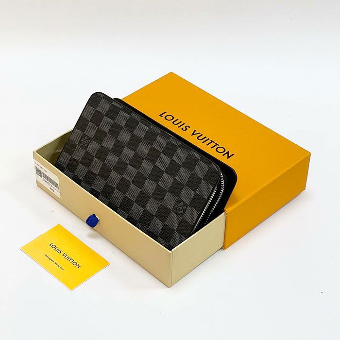 Мужские портмане "Lo*is Vu*tton" Натуральная кожа ЛЮКС (21/11 см)