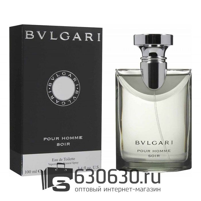 Евро Bvlgari "Pour Homme Soir Eau de Toilette" 100 ml