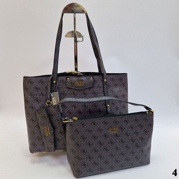 Сумка "G*ess" 3 в 1 Эко кожа (37/27см)