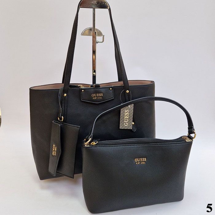 Сумка "G*ess" 3 в 1 Эко кожа (37/27см)