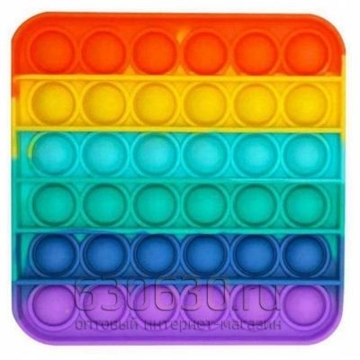 Игрушка-антистресс Pop it " Квадрат" (21х21см)