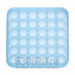 Игрушка-антистресс Pop it Квадрат "Светящаяся в темноте"