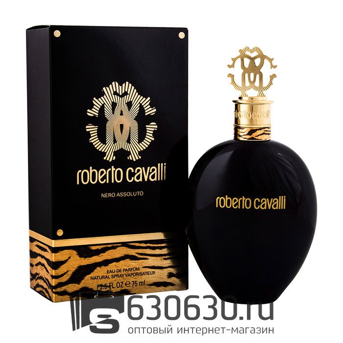A-Plus ROBERTO CAVALLI "Nero Assoluto" EDP 75 ml
