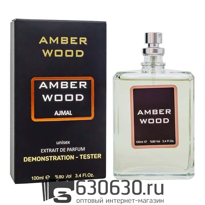 Tester Color Box Ajmal "Amber Wood" 100 ml