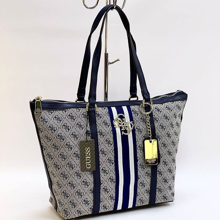 Сумка "Gu*ss" Эко кожа+ткань (30/28см)