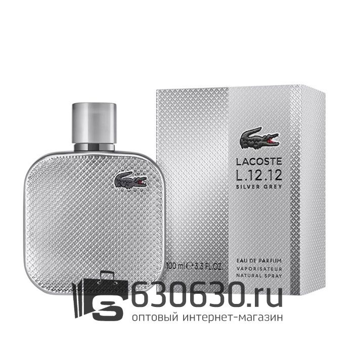 Евро Lacoste "L.12.12 Silver Grey" EDP 100 ml