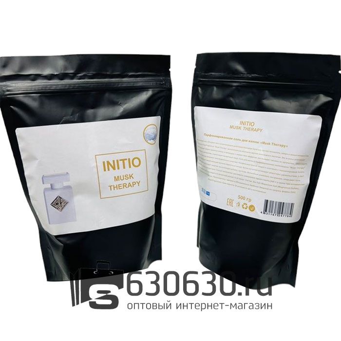Соль для ванн Initio "Musk Therapy" 500g