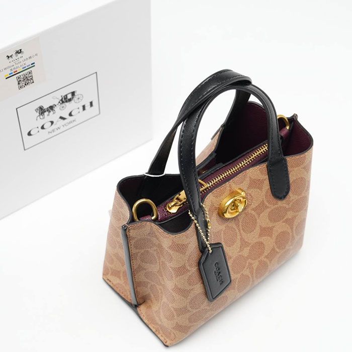 Сумка "Co*сh" Эко кожа ЛЮКС (18/15см)