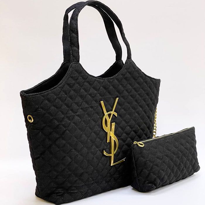 Сумка "Y*es Sa*nt La*rent" Ткань (34/30/47см)