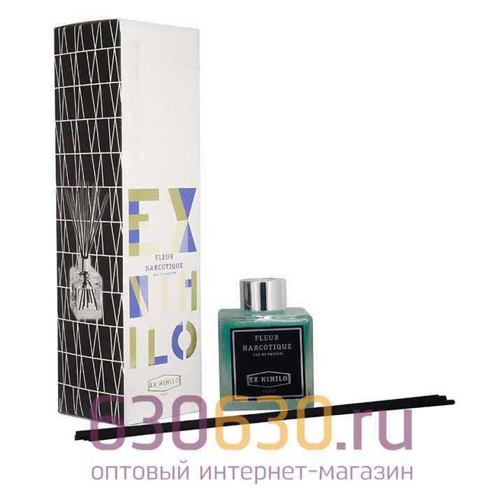 Аромадиффузор с палочками для дома Ex Nihilo "Fleur Narcotique" 100 ml (квадрат)