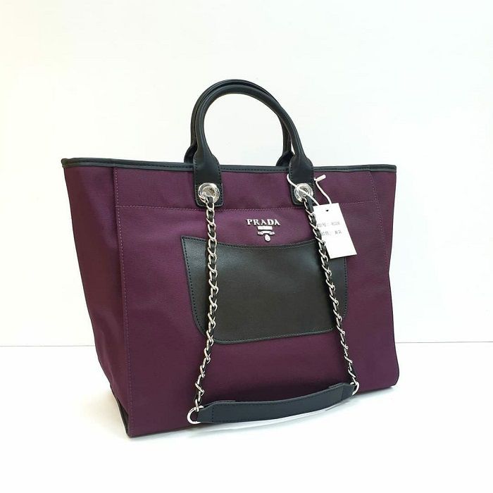 Сумка "PR*DA" Плащевка (33/30/14 см)