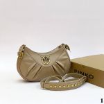 Сумка "Pi*ko" Натуральная Кожа ЛЮКС, с чипом NFC (27/16см)