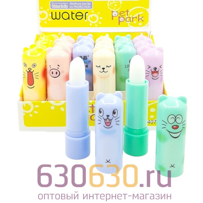 Бальзам для губ Meover "Water Pet Park" 1шт. (в ассортименте)