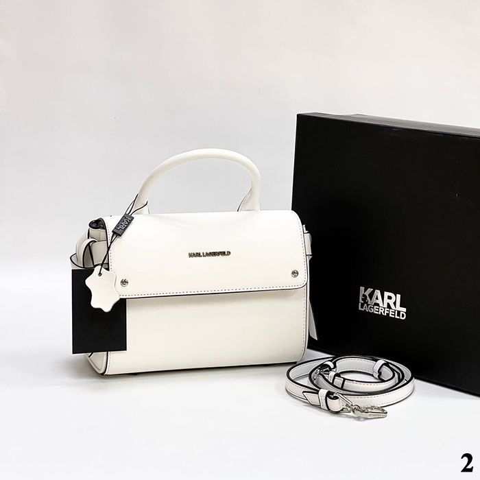 Сумка "Ka*l Lag*rfeld" Натуральная кожа (23/17см)