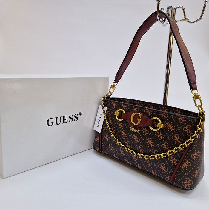 Сумка "Gue*s" Эко кожа (28/14см)