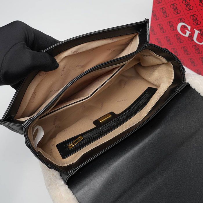 Сумка мужская "Gue*s" Эко кожа ЛЮКС (26/19см)