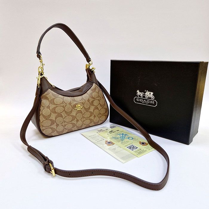 Сумка "Coa*h" Эко кожа (24/17см)