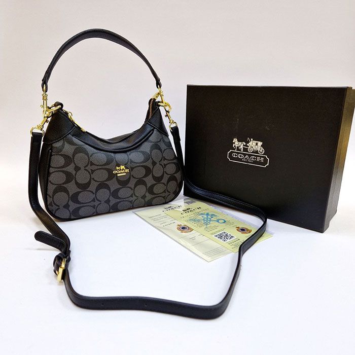 Сумка "Coa*h" Эко кожа (24/17см)