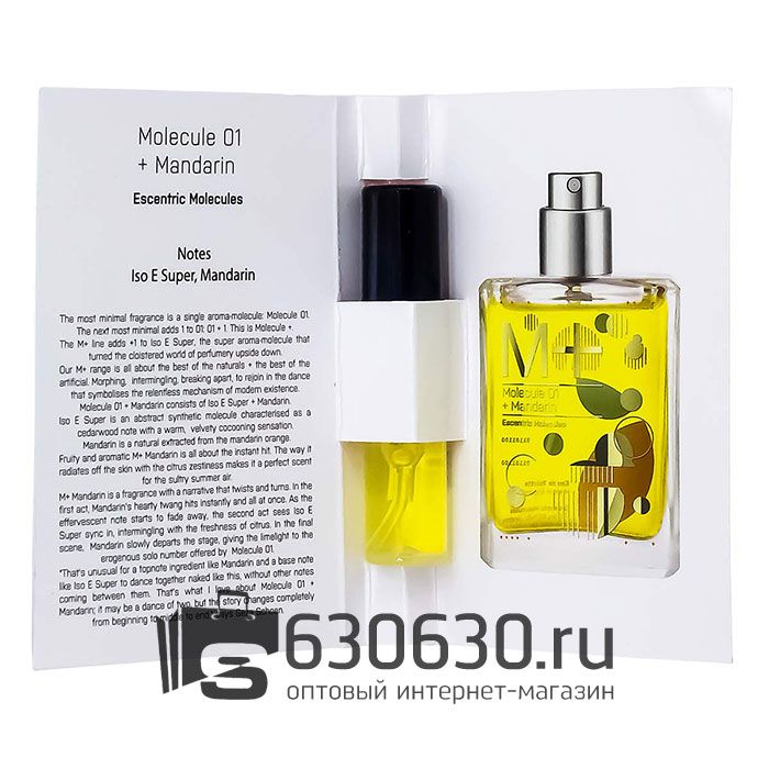 Мини-парфюм Escentric Molecule "Molecule 01 + Mandarin" 2 ml