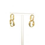 Серьги "Геометрия" двойные