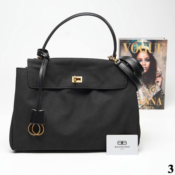 Сумка "Bal*ncia*a" Эко кожа ЛЮКС (35/26см)