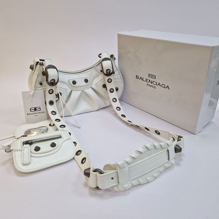 Сумка "Bal*ncia*a" Эко кожа (32/16см)