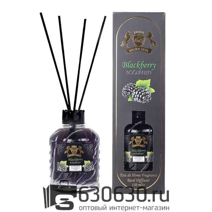 Аромадиффузор с палочками для дома Golden Silva "Blackberry Bocurtlen" 150 ml