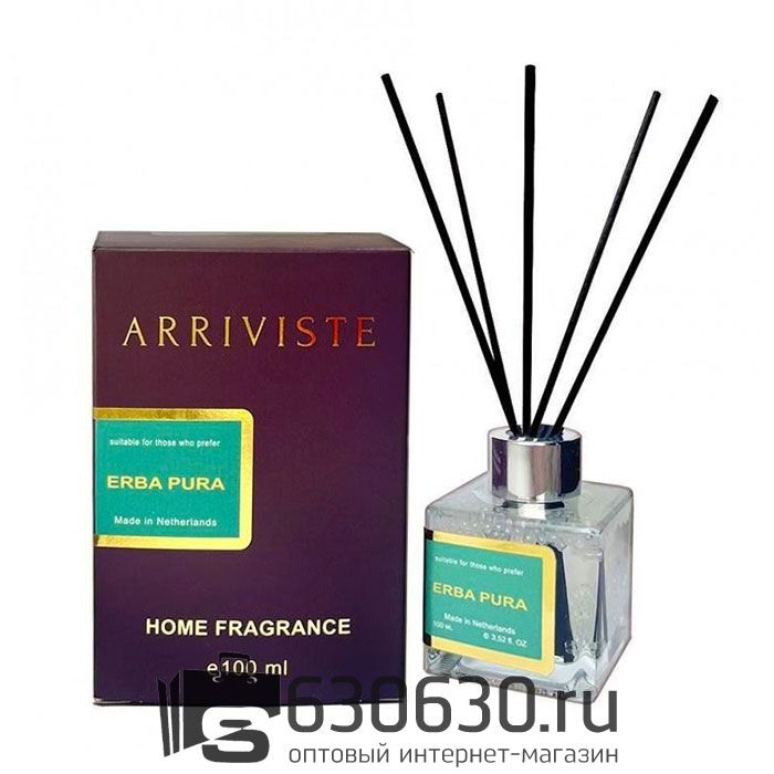 Аромадиффузор с палочками Sospiro "Erba Pura" 100 ml NEW