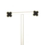 Van Cleef & Arpels Серьги - гвоздики (черные)