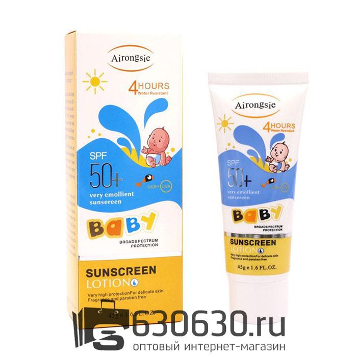 Детский солнцезащитный лосьон Airongsie