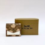 Кошелёк "Co*ach" Натуральная кожа ЛЮКС (11/9см)