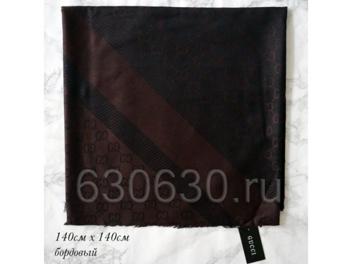 Платок Gucci (Бордовый)