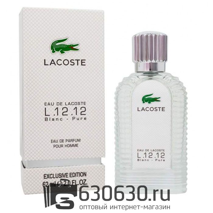 Мини-тестер Lacoste "L.12.12 Blanc - Pure Pour Homme" 62 ml DUBAI Duty Free