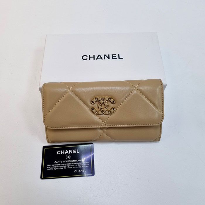 Кошелёк "C*anel" Натуральная кожа (20/10 см)