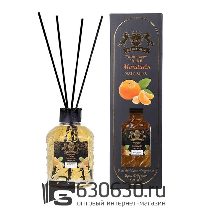 Аромадиффузор с палочками для дома Golden Silva "Mandarin Mandalina" 150 ml