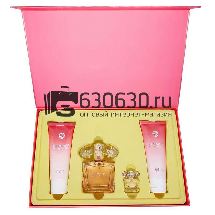 Подарочный набор Versace "Bright Crystal" 4 в 1 оптом