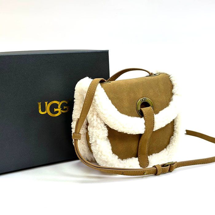 Сумка "U*G" Прессованная кожа ЛЮКС (19/16см)