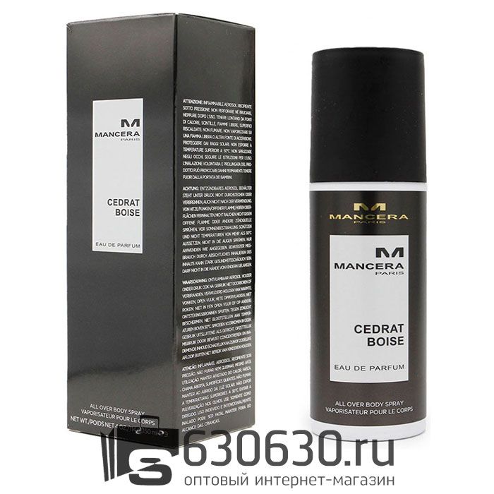 Парфюмированный Дезодорант Mancera "Cedrat Boise NEW" 150 ml